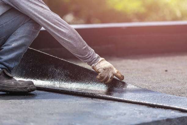 Professional Interior Drainage System technician working in Hamilton, IL